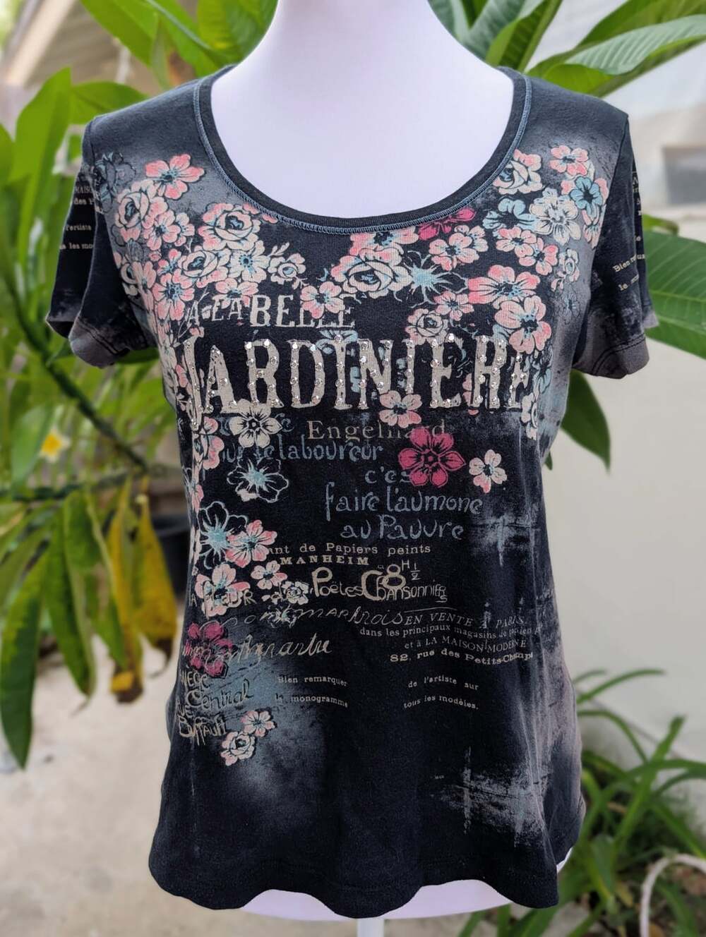 Vanilla Sugar vintage y2k La belle jardiniere t-shirt medium mcbling fairycore